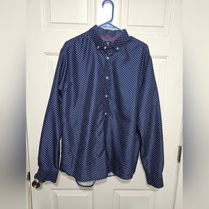 Long sleeve button up men's size xl
